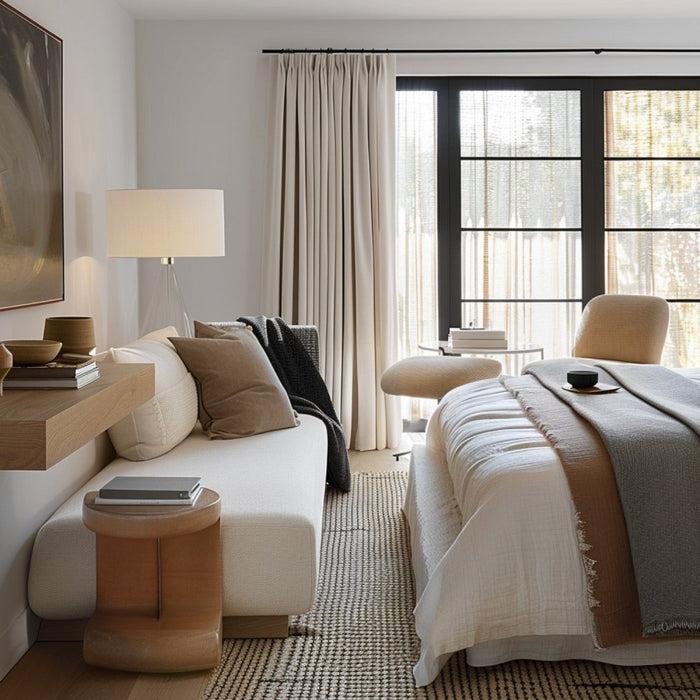 Deconovo Celeste Custom Luxurious Dutch Velvet Total Blackout Curtains