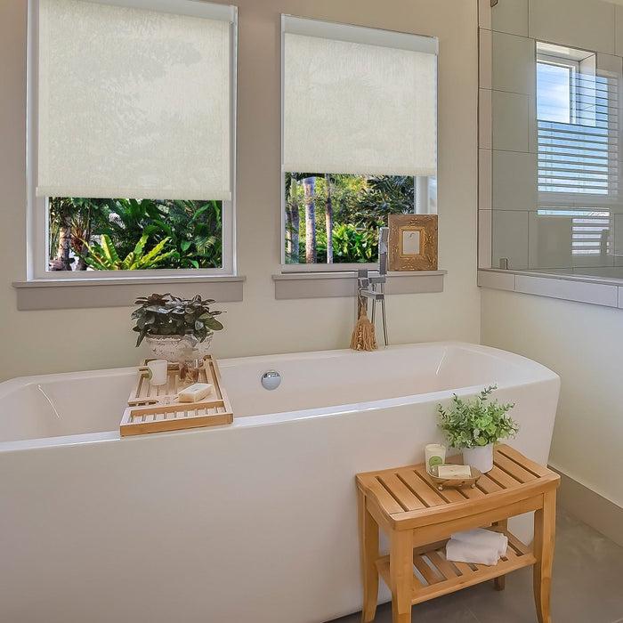 Deconovo Clara Custom Linen Light Filtering Roller Blinds