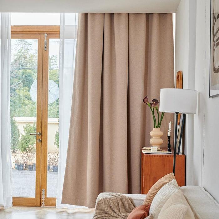 Deconovo Darlene Custom Solid Color Carnival Blackout Curtains