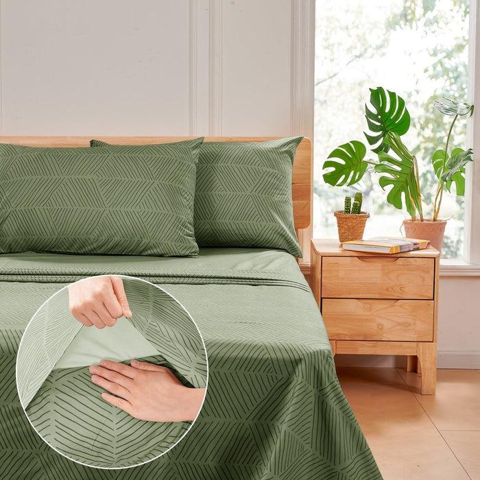 Deconovo Bohome Rattan Bedding Sheet