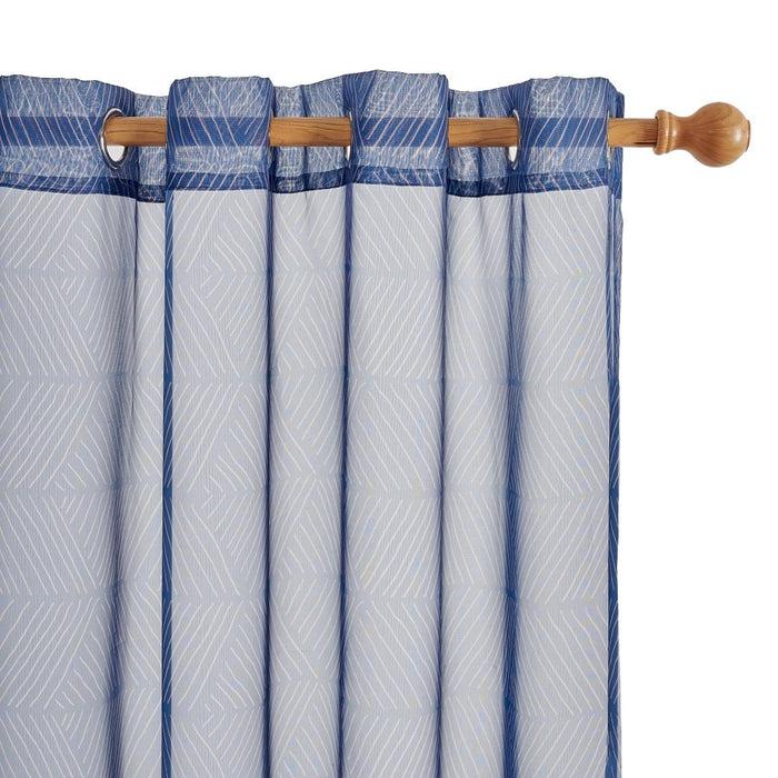 Deconovo Bohome Rattan Sheer Curtains
