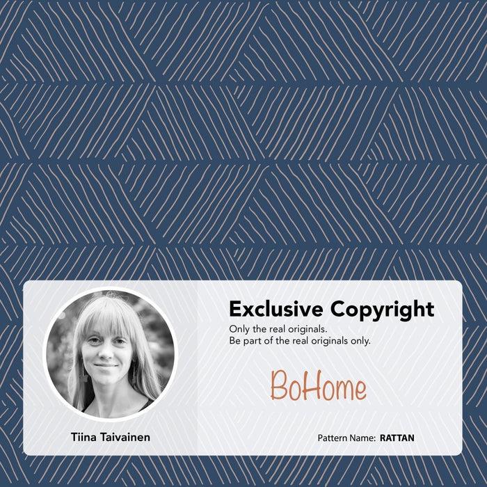 Deconovo Bohome Rattan Sheer Curtains