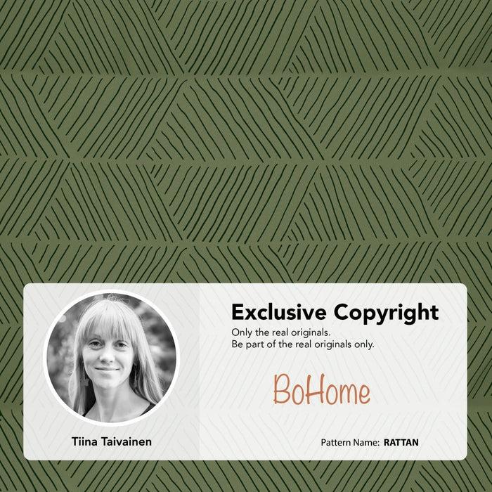 Deconovo Bohome Rattan Tablecloth