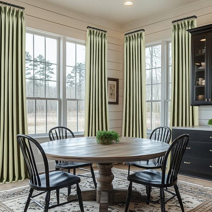 Deconovo Cecilia Embossed Blackout Custom Curtains