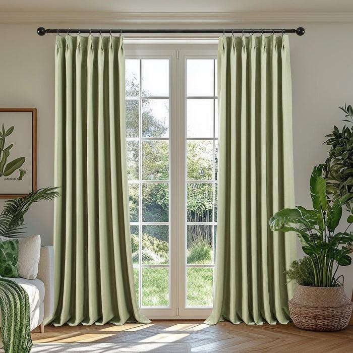 deconovo Cecilia Embossed Blackout Custom Curtains