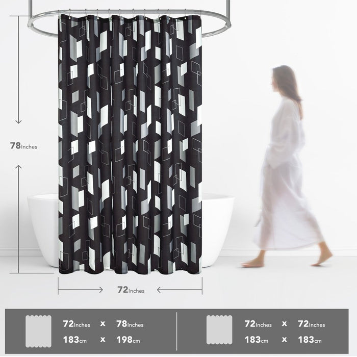 Deconovo Classic Sheet Shower Curtains
