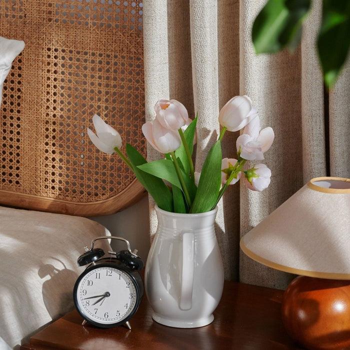 Deconovo Emma Custom Wool Linen Blackout Curtains