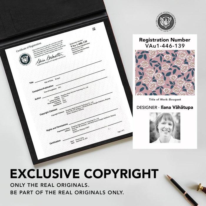 Deconovo Envogue Bouguet Blackout Curtains