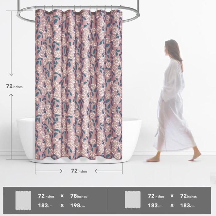 Deconovo Envogue Bouguet Shower Curtains