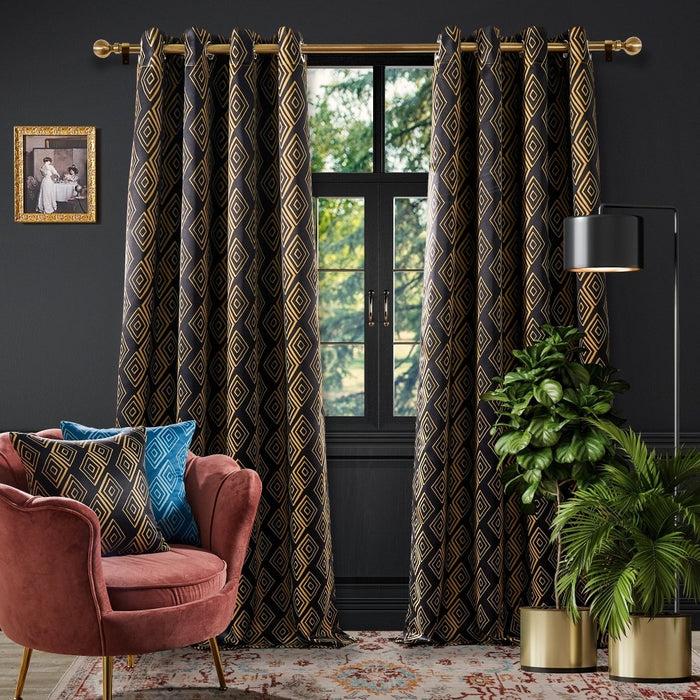 deconovo Envogue Gem Thermal Blackout Curtains