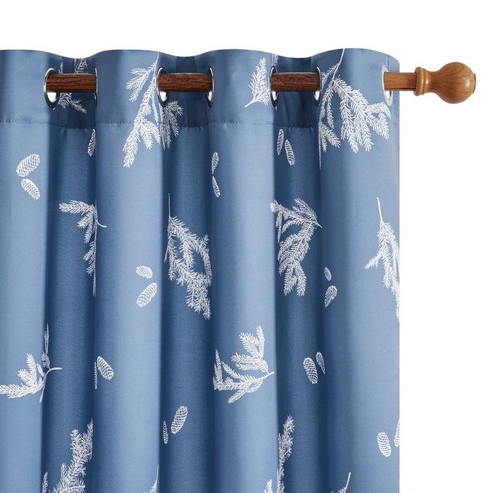 Deconovo Farmhouse Forest Air Blackout Curtains