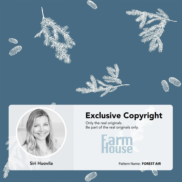 Deconovo Farmhouse Forest Air Blackout Curtains