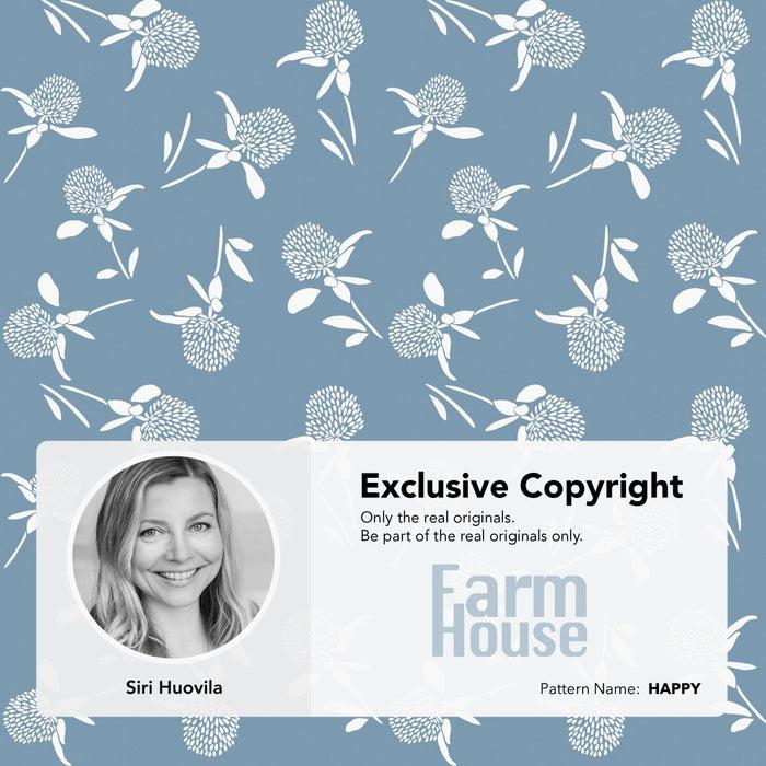 Deconovo Farmhouse Happy Shower Curtains