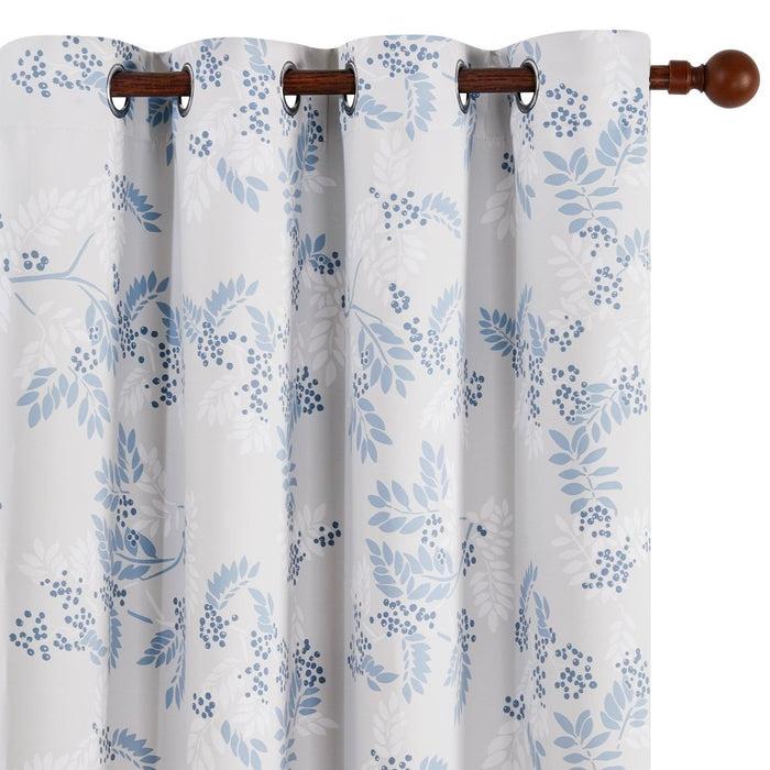 Deconovo Farmhouse Mountain Ash Blackout Curtains