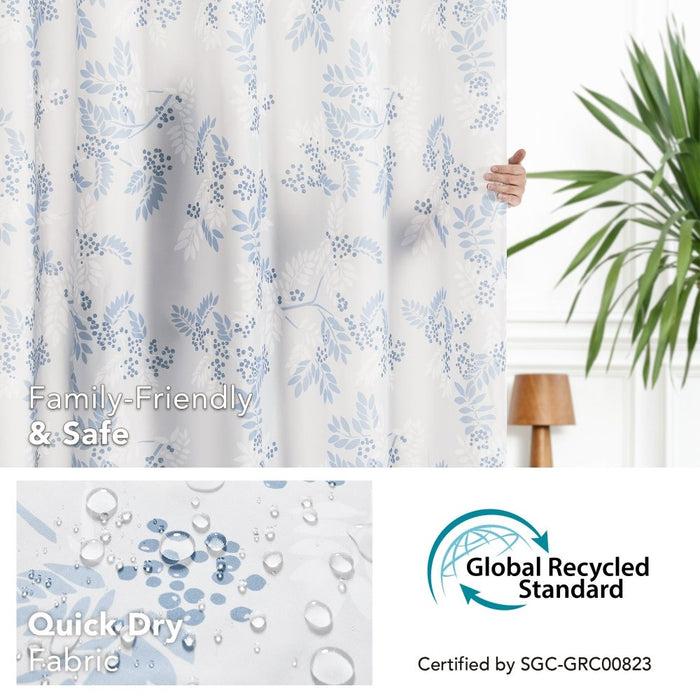 Deconovo Farmhouse Mountain Ash Shower Curtains