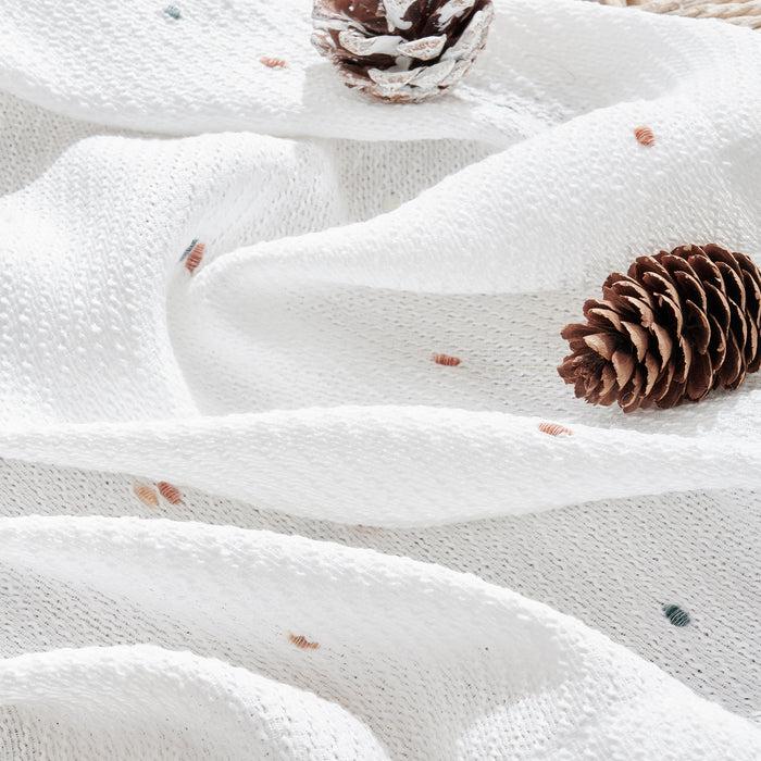 Deconovo Melody Polka Dot Custom Blackout Curtains