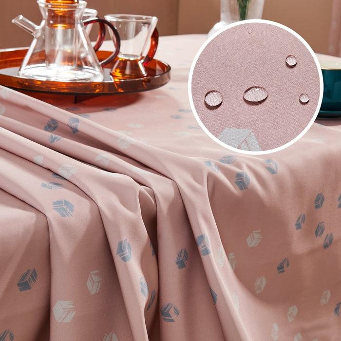Deconovo Modern Cubic Play Waterproof Tablecloth