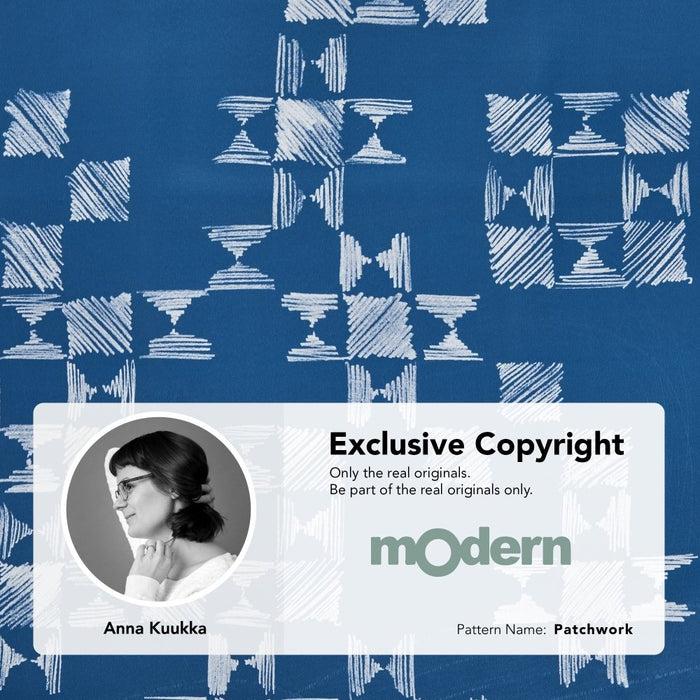 Deconovo Modern Patchwork Blackout Curtains