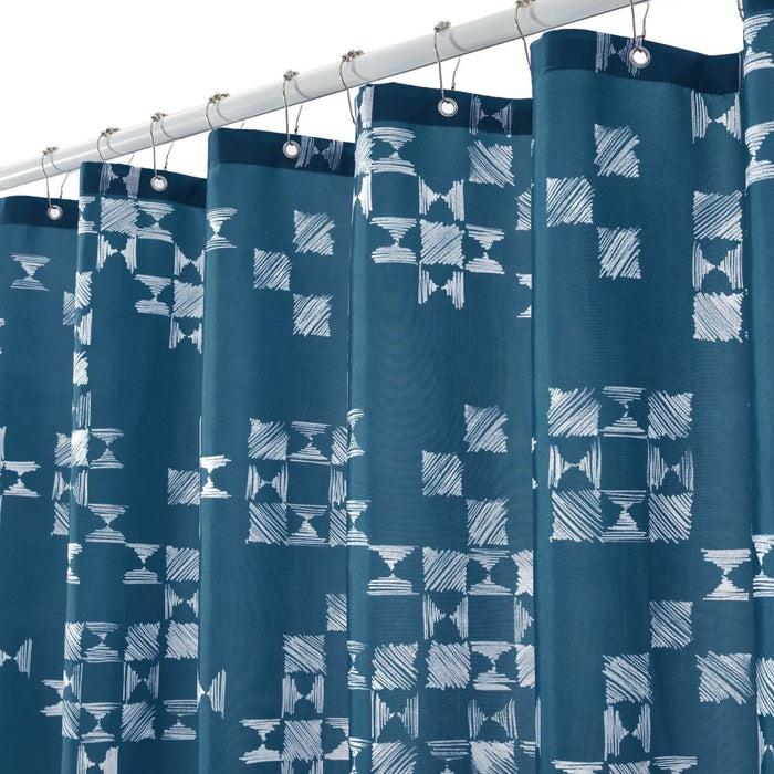 Deconovo Modern Patchwork Shower Curtains