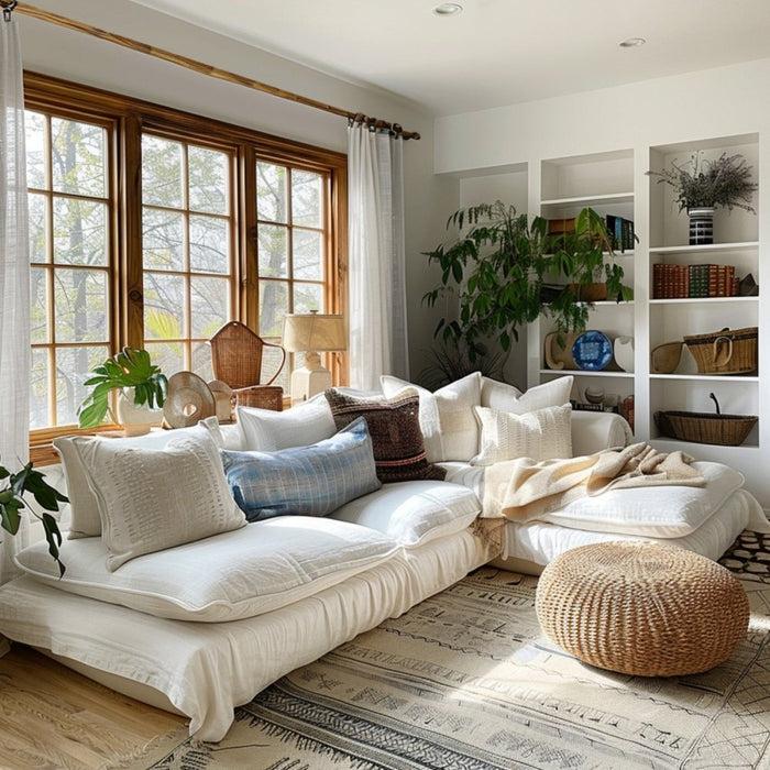 Deconovo Olivia Custom Linen Blackout Curtains