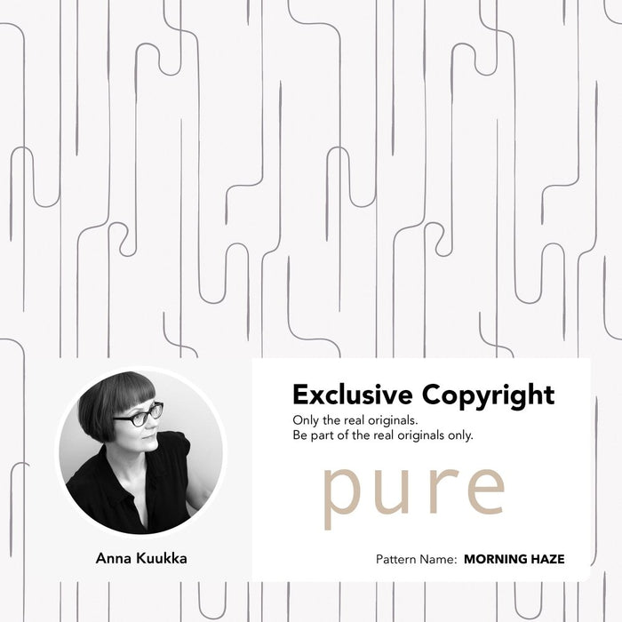 Deconovo Pure Morning Haze Shower Curtains