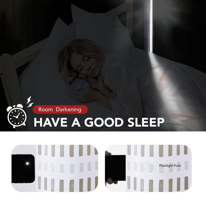 Deconovo Pure Solitude Blackout Curtains