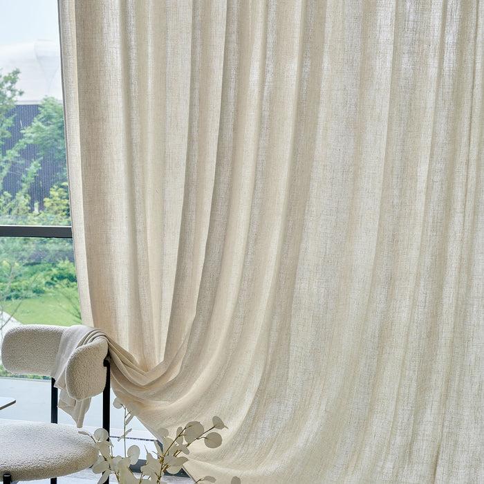 Deconovo Sophia Custom Linen Blackout Curtains