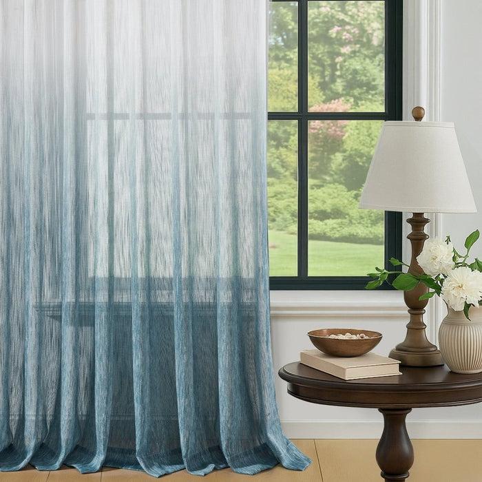 Deconovo Valentina Gradient Sheer Curtains