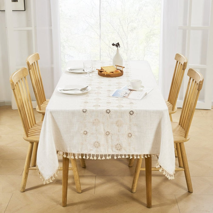 Deconovo Zuri South African Linen Tablecloth