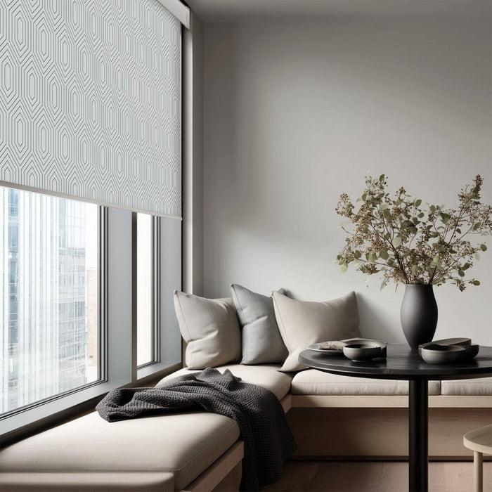 Deconovo Dina Custom Designer Print Full Blackout Roller Blinds