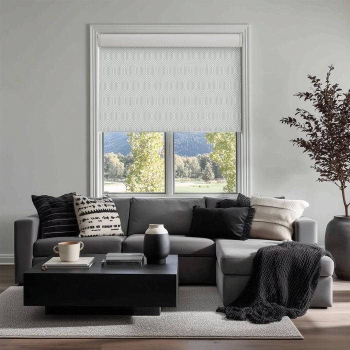 deconovo Dina Custom Designer Print Full Blackout Roller Blinds