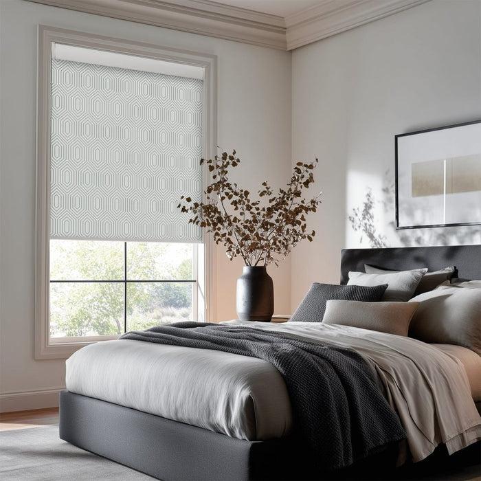 Deconovo Dina Custom Designer Print Full Blackout Roller Blinds