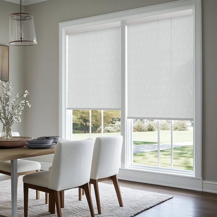Deconovo Dina Custom Designer Print Semi-Blackout Roller Blinds