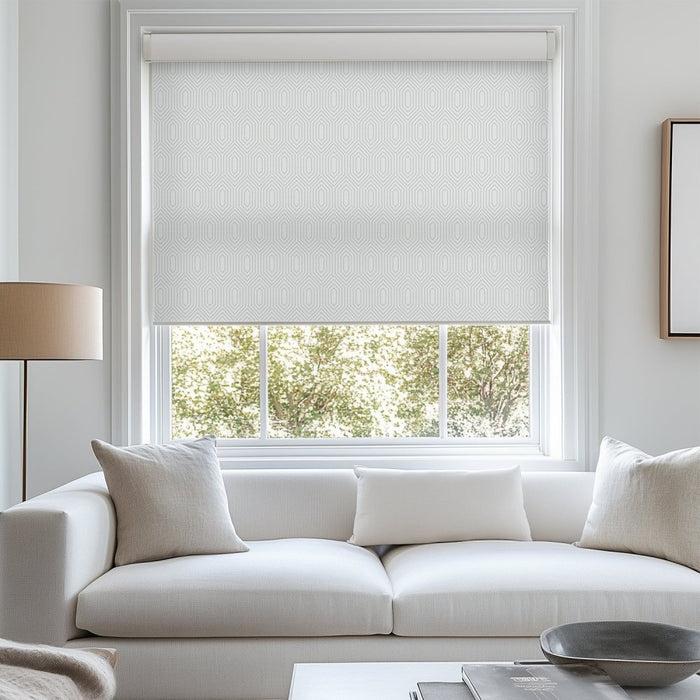 deconovo Dina Custom Designer Print Semi-Blackout Roller Blinds