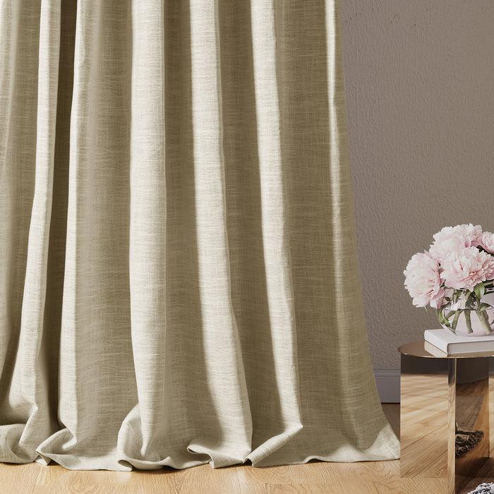 Deconovo Elena Custom Fireproof Flame Retardant Blackout Curtains