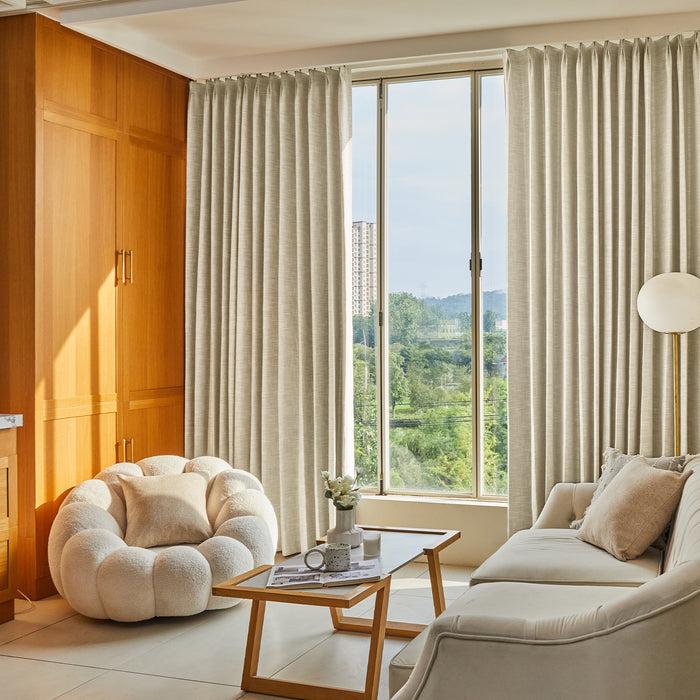 deconovo Elena Custom Fireproof Flame Retardant Blackout Curtains