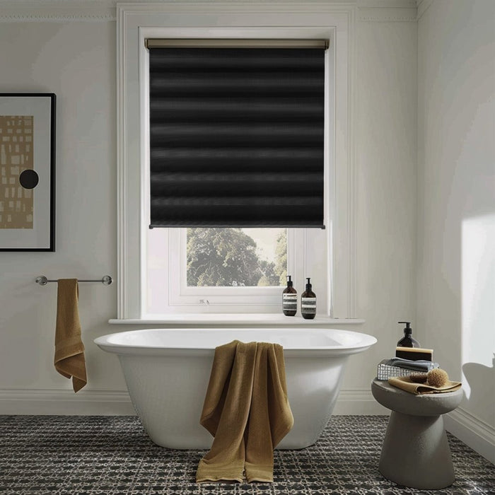 Deconovo Elodie Custom Blackout And Waterproof Zebra Blinds