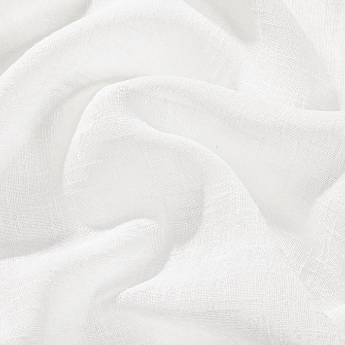 Deconovo Eunice Turkish Rustic Heavy Linen Sheer Curtains