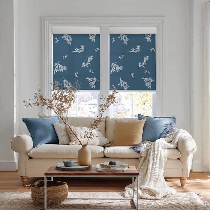 deconovo Farmhouse Forest Air Print Semi-Blackout Roller Blinds