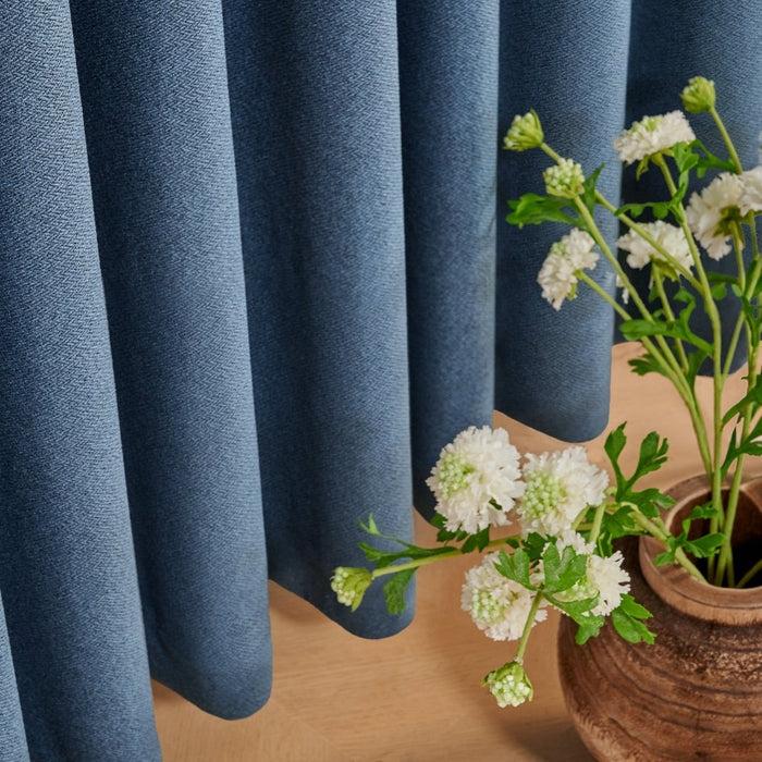 Deconovo Heloise Velvet 100% Total Blackout Custom Curtains