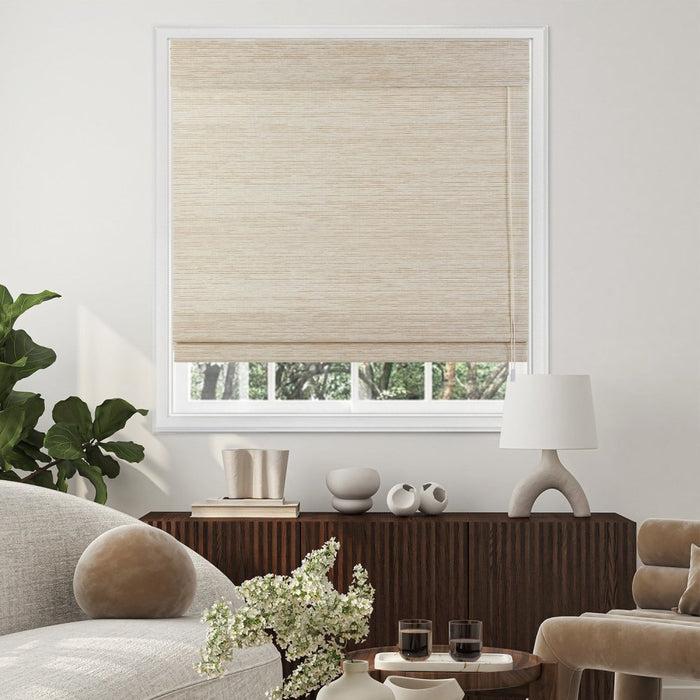 deconovo Irwin Custom Natural Paper Bamboo Woven Shades