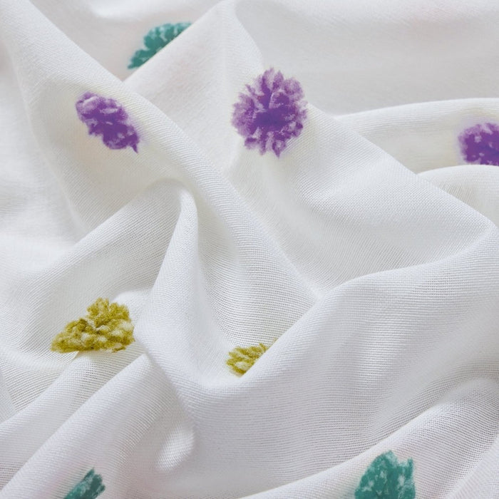 Deconovo Lily Custom Kids’ Sheer Curtains With Dreamy Embroidery