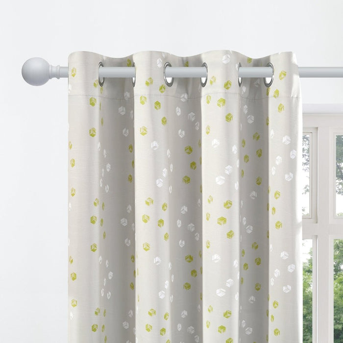 Deconovo Modern Cubic Play Thermal Blackout Curtains