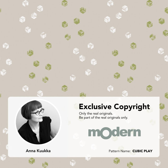 Deconovo Modern Cubic Play Thermal Blackout Curtains