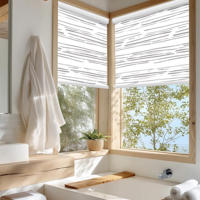 Deconovo Pure Calm Water Print Full Blackout Roller Blinds
