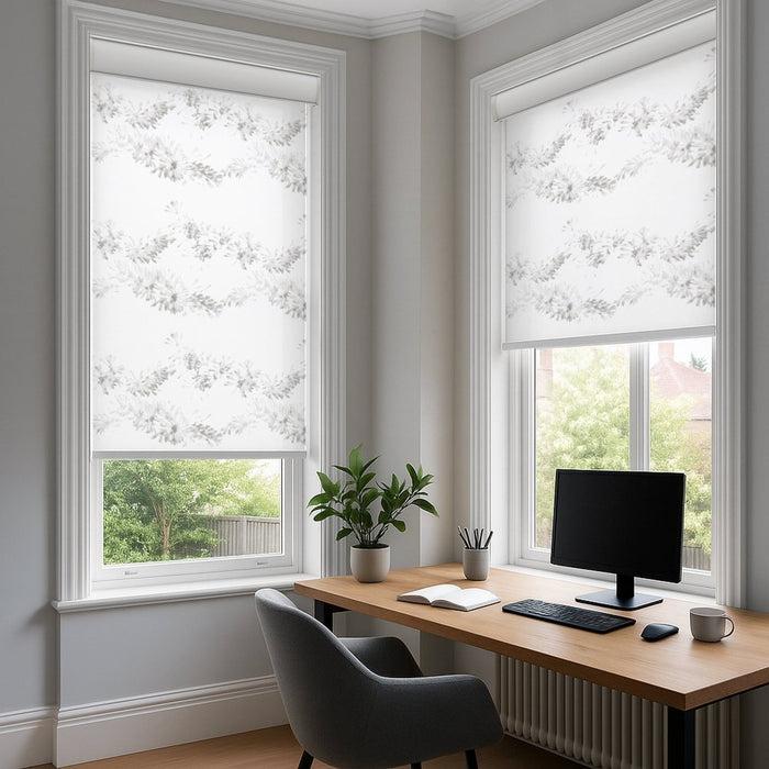 Deconovo Pure Garland Print Semi-Blackout Roller Blinds