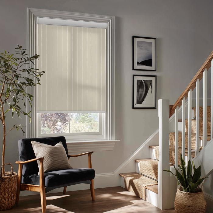 Deconovo Pure Stripe Print Semi-Blackout Roller Blinds