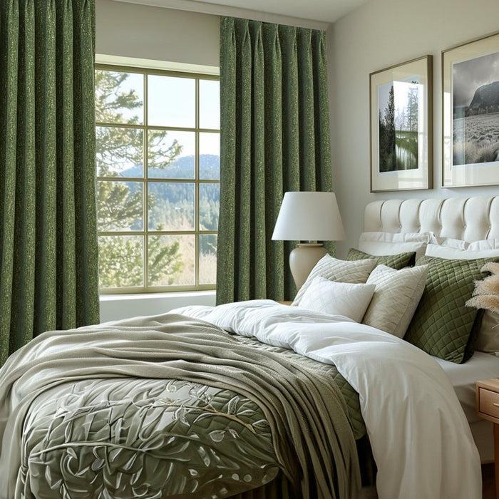 Deconovo Salome Textured Jacquard Blackout Custom Curtains