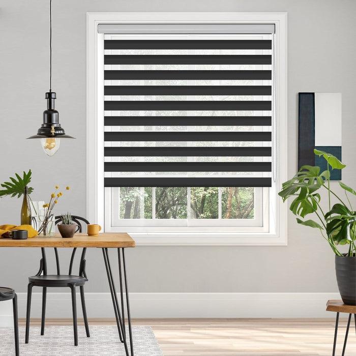 Deconovo Sienna Custom Light Filtering Zebra Blinds