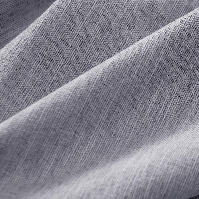 deconovo Solene Custom Linen Texture 100% Total Blackout Curtains – Sustainable Luxury Eco-Friendly Drape